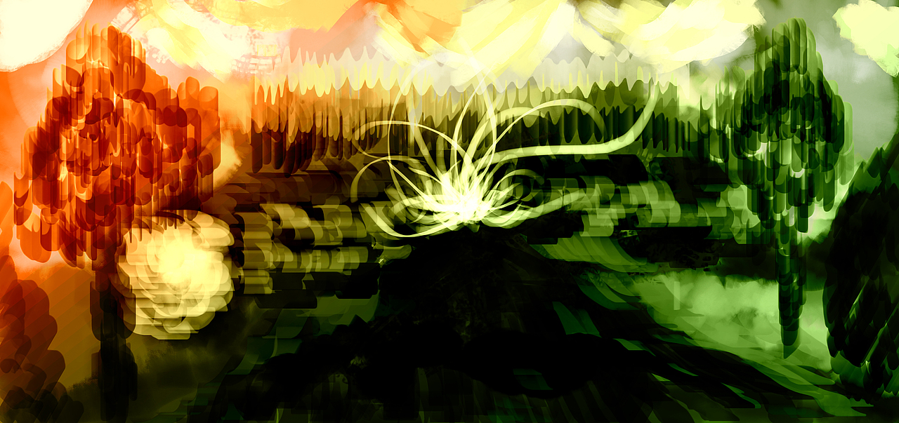 一组混乱的速涂练习