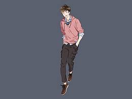 二次元人物临摹练习