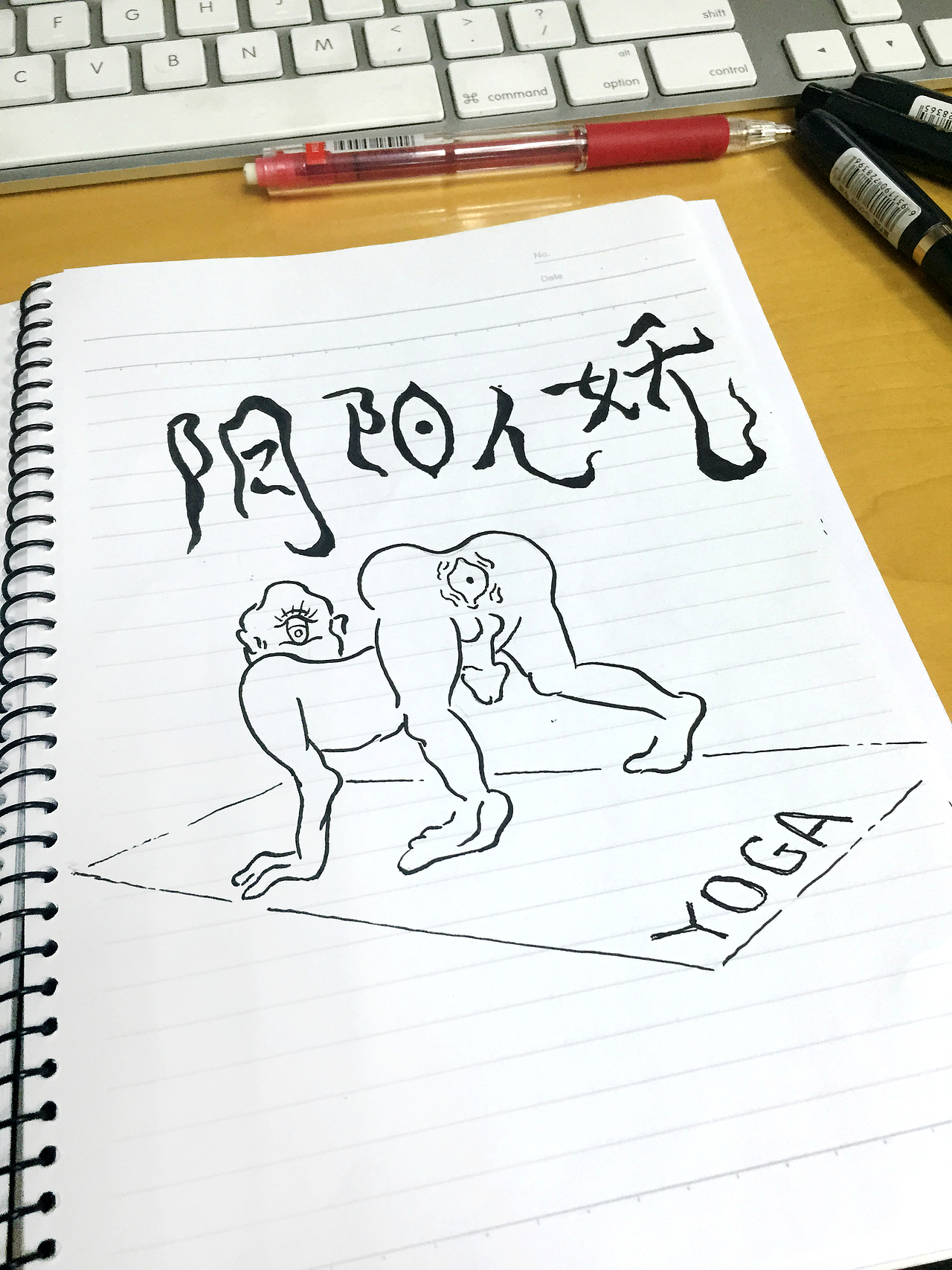 6 阴阳人妖
据我观察本体应该是雄性,瑜伽课、肚皮舞、纤体课。。。反正各种娘们儿练的一个不能少了他!