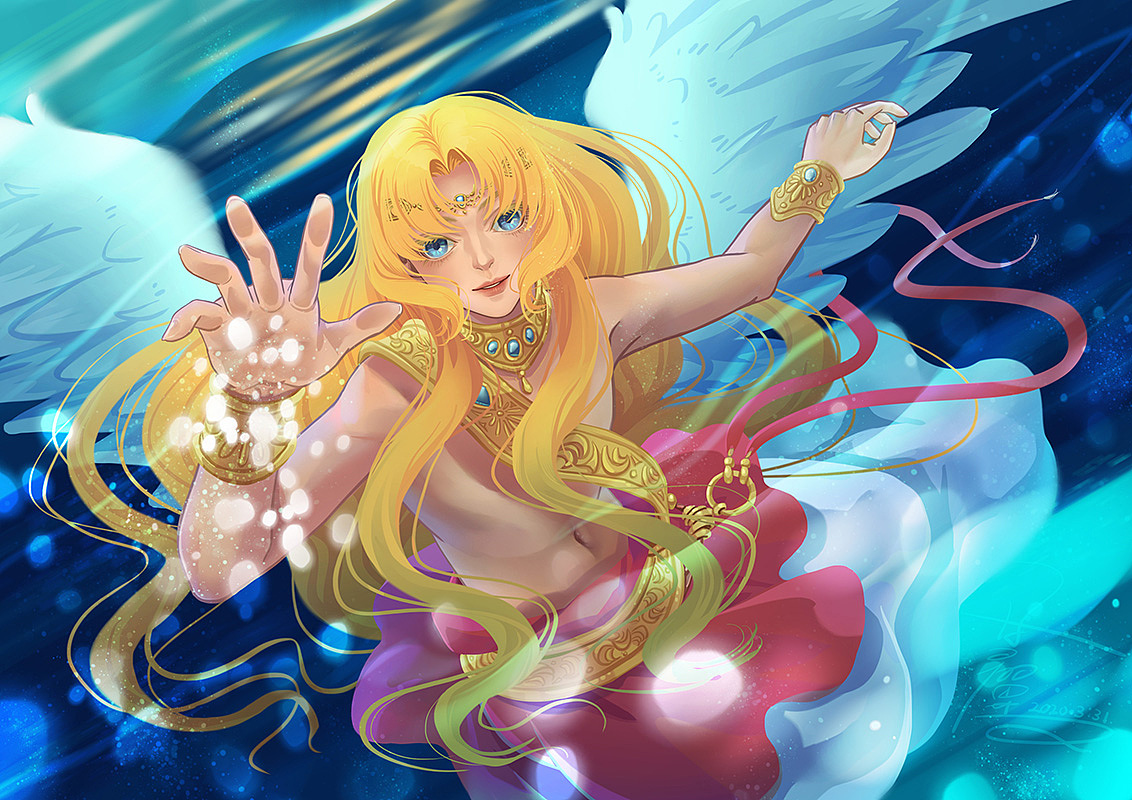 水加百列天使迷梦同人