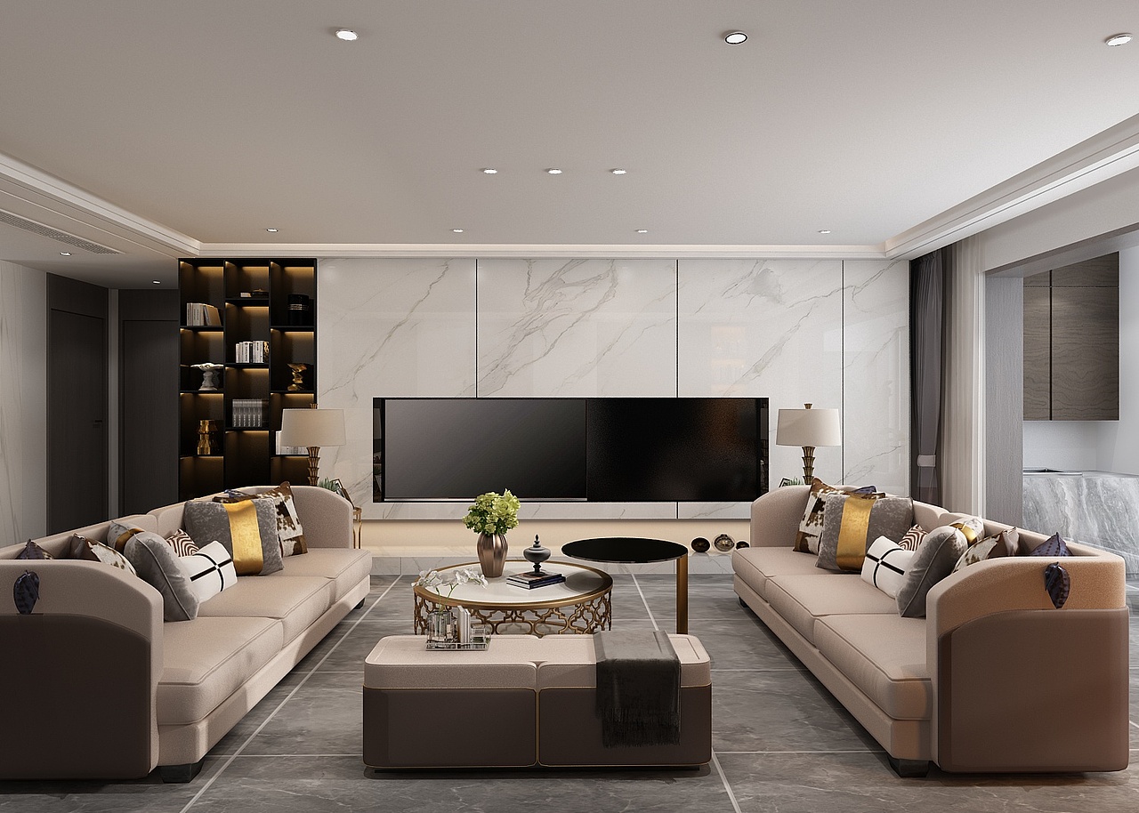 轻奢设计（图ZMTk1MjAwMTUy） - 家装设计 - 站酷设计师千墨设计康尊晓原创素材 - 站酷ZCOOL