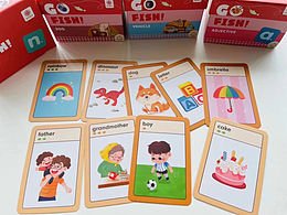 自己畫的英語點(diǎn)讀卡片出版啦～