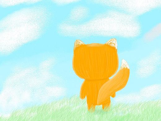 日常手绘板练习之小王子狐狸玫瑰（个人主页-ZMzY3NTQxNTY=） - 创作习作 - 站酷设计师林和靖原创素材 - 站酷ZCOOL