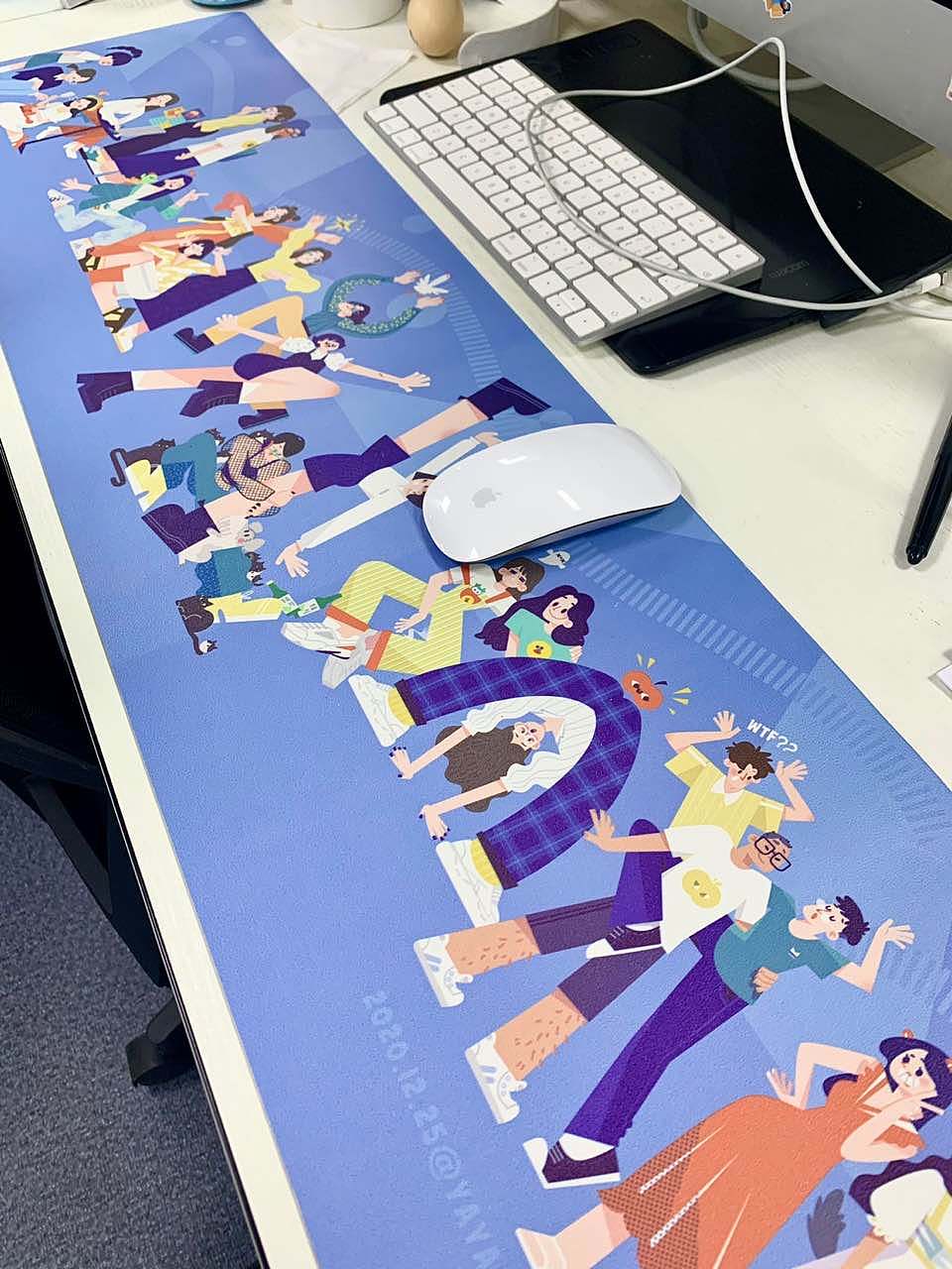組內(nèi)文創(chuàng)-成員鼠標墊（圖ZMjM4NjUxOTgw） - 商業(yè)插畫 - 站酷設(shè)計師掀腦殼原創(chuàng)素材 - 站酷ZCOOL