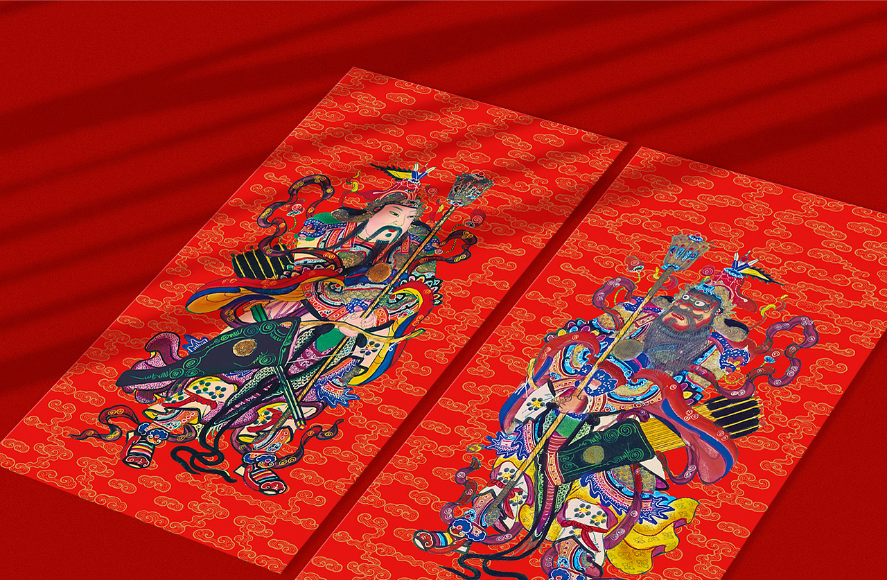 《万福迎祥》故宫新春礼盒（图ZMjc1NzQ4NzY0） - 生活用品 - 站酷设计师SARA_HE原创素材 - 站酷ZCOOL