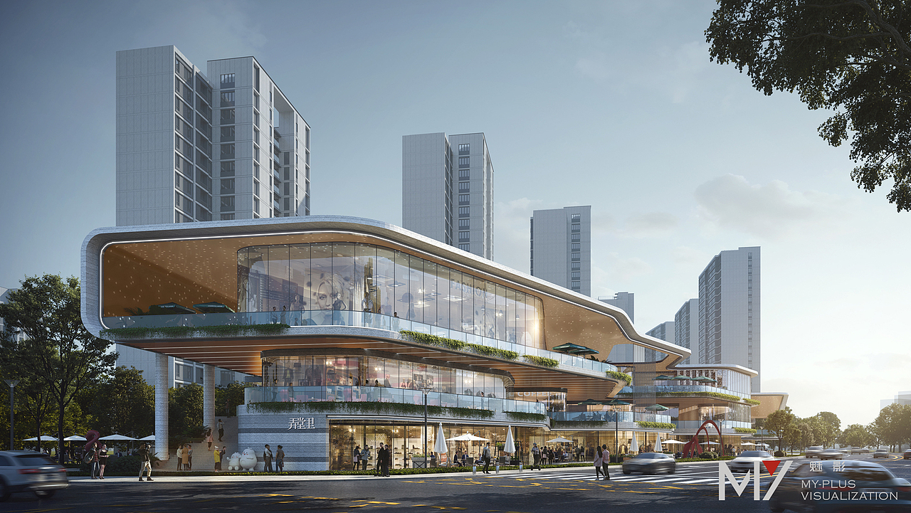 魅影建筑表现（图ZMzA2MTU5NzMy） - 建筑/空间 - 站酷设计师叼香烟的狼原创素材 - 站酷ZCOOL