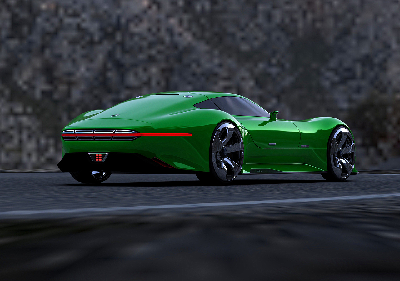 keyshot汽车渲染练习