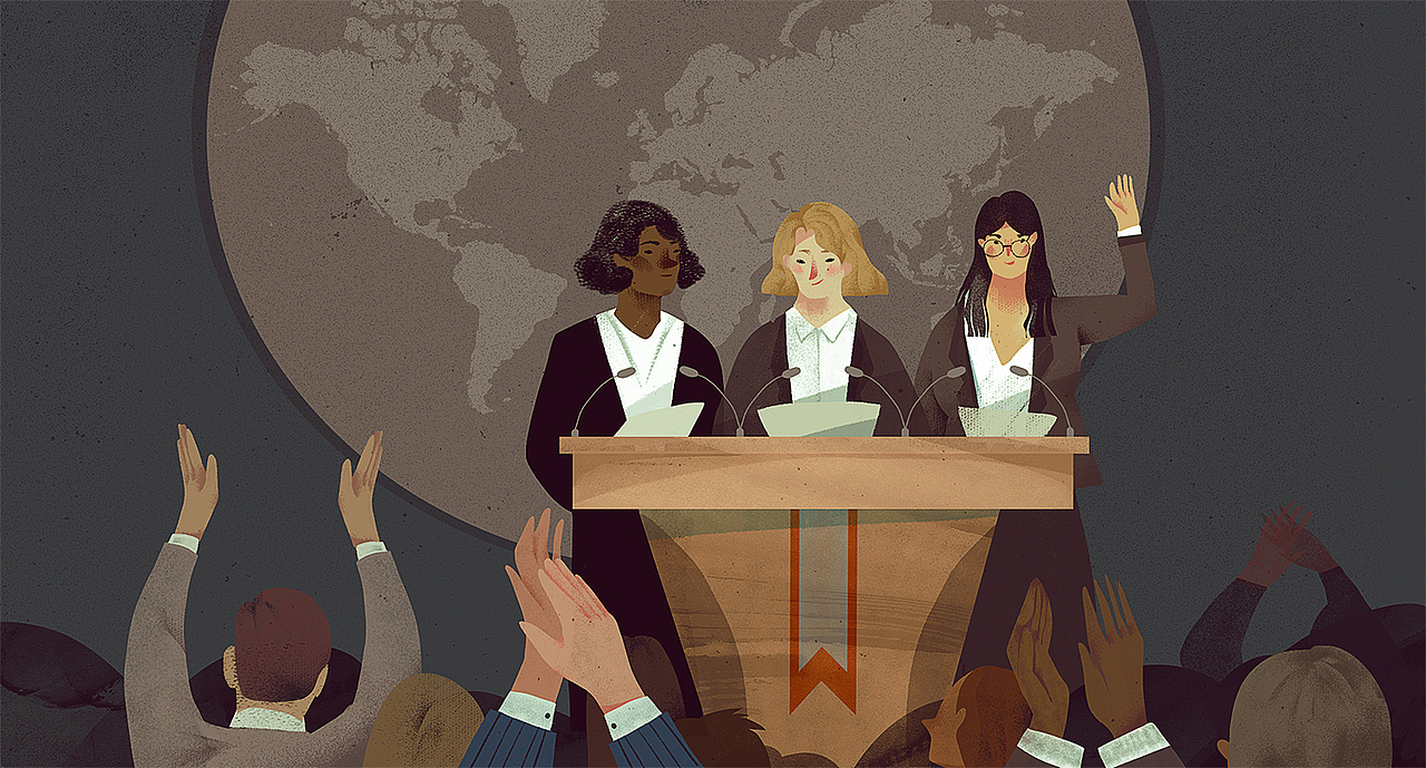 'Women’s lives, behind the data' | 华盛顿邮报（图ZMTQ4NjM0NzQw） - 商业插画 - 站酷设计师Dola_Sun原创素材 - 站酷ZCOOL