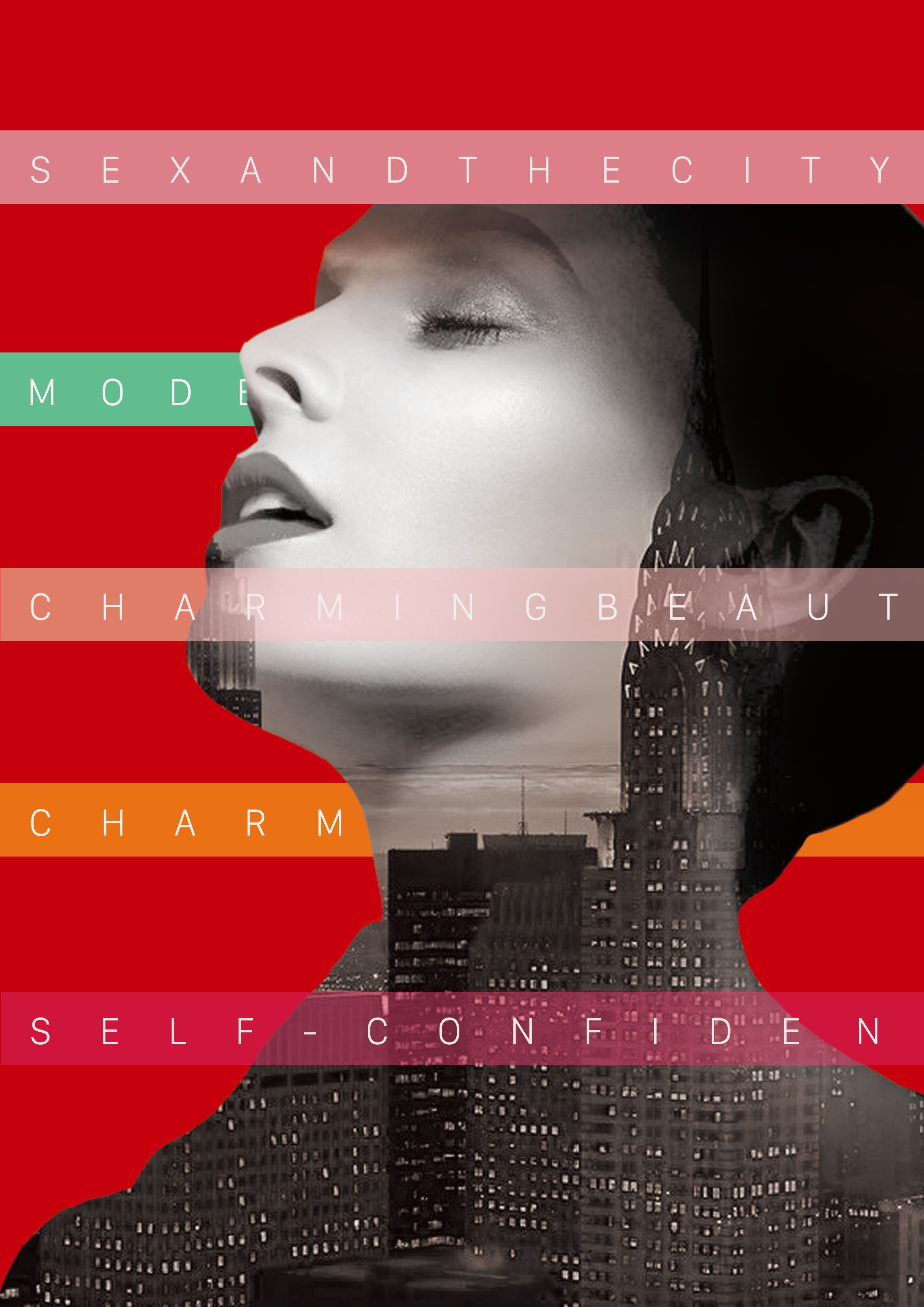 欲望都市(都市丽人)|平面|海报|healter - 原创作品 - 站酷 (zcool)