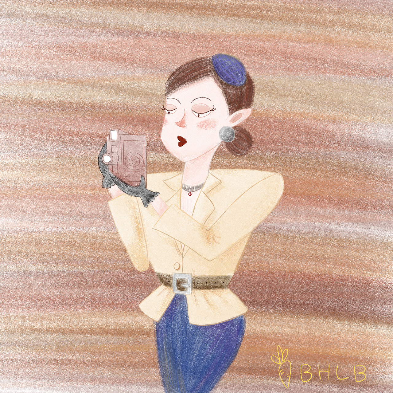 照片转插画（图ZMTY2MTM3OTg4） - 儿童插画 - 站酷设计师Zoe的小画园原创素材 - 站酷ZCOOL