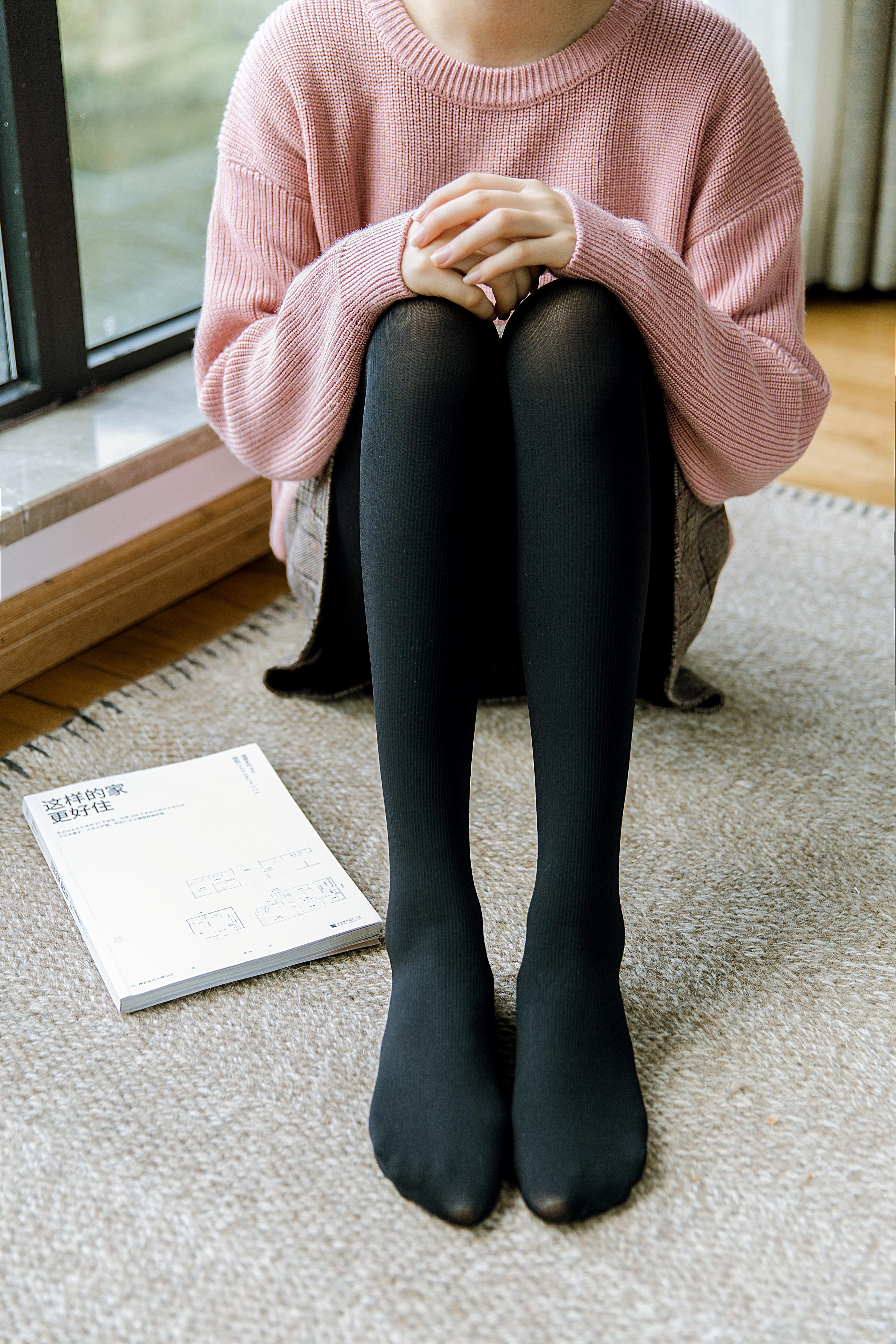 2018年秋冬打底裤脚底加棉日系女裤一体裤丝袜