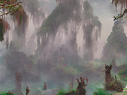 #AI创作实验室#虚无山水