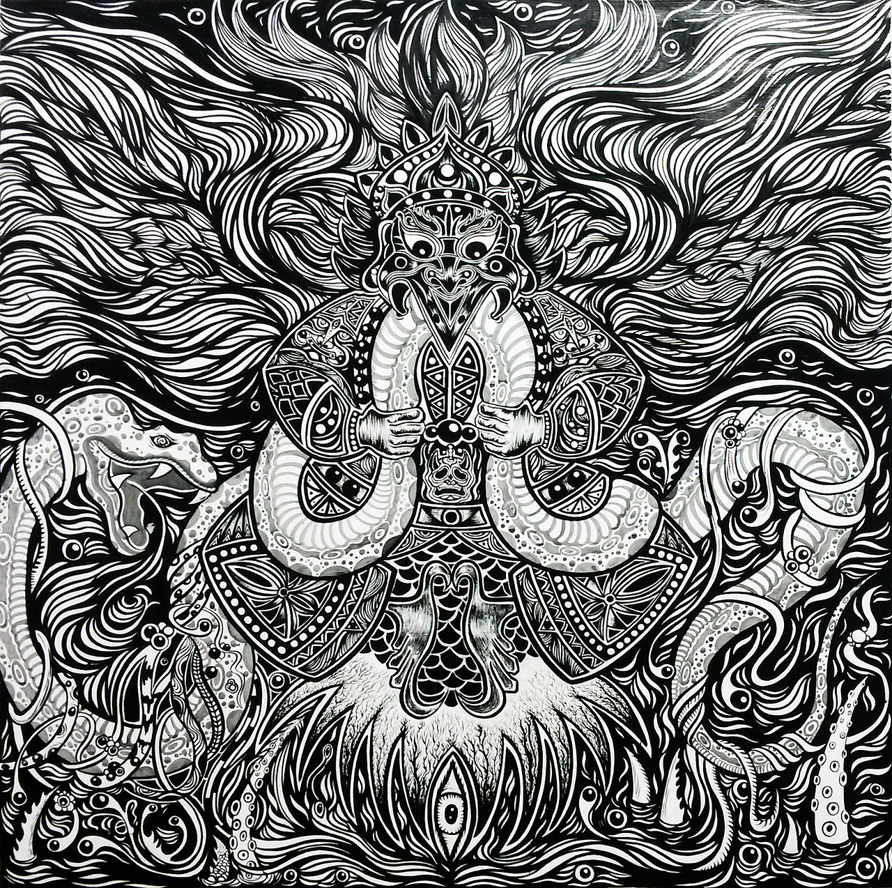 东巴风情#动漫作品#（图ZMTU3NTUxMzI=） - 其他动漫 - 站酷设计师Suyi1121原创素材 - 站酷ZCOOL