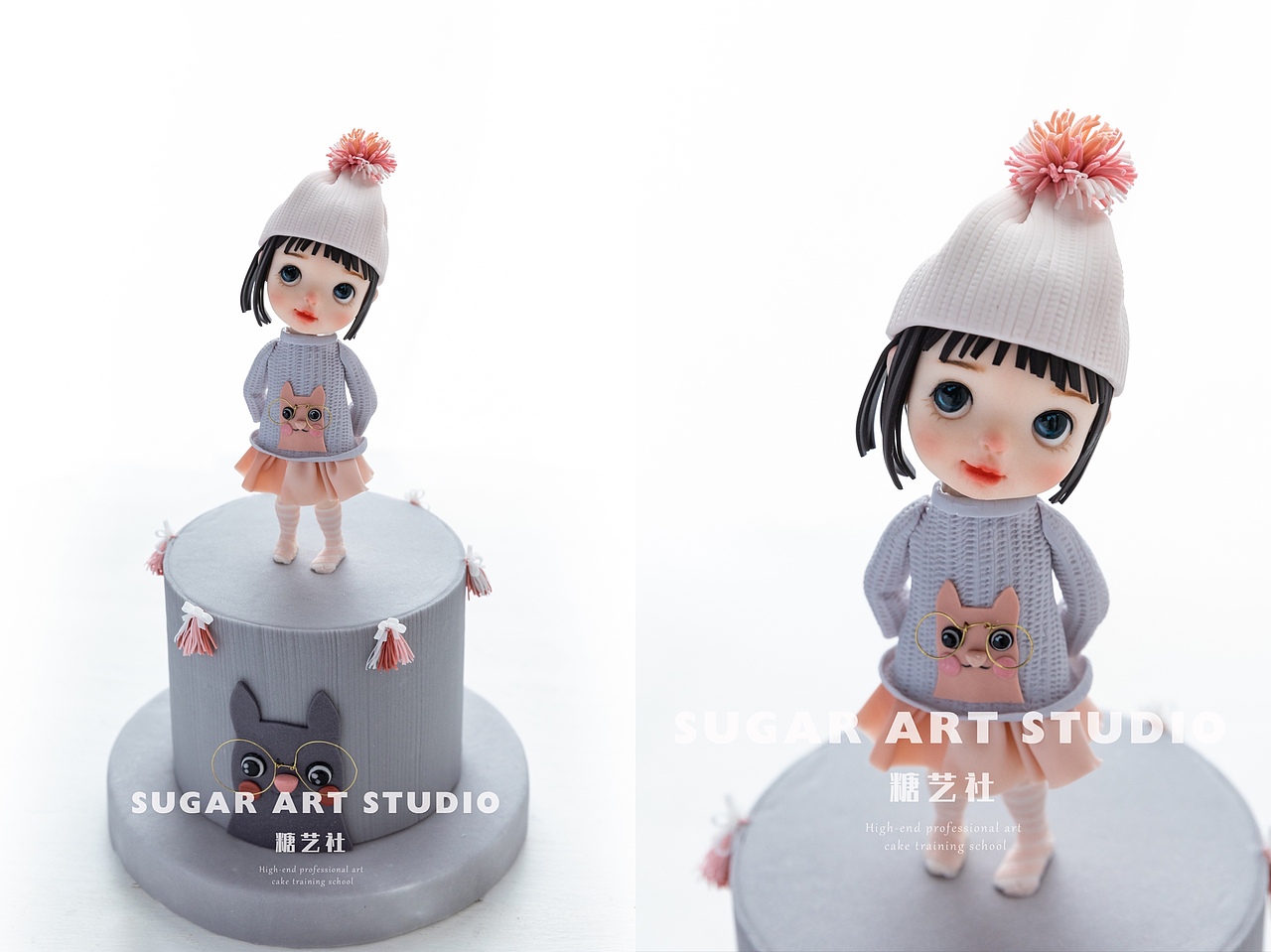 2021年翻糖卡通人偶作品汇总美食拍摄ob11娃娃拍摄