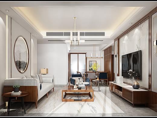 贵阳融创九樾府新中式风格装修设计！