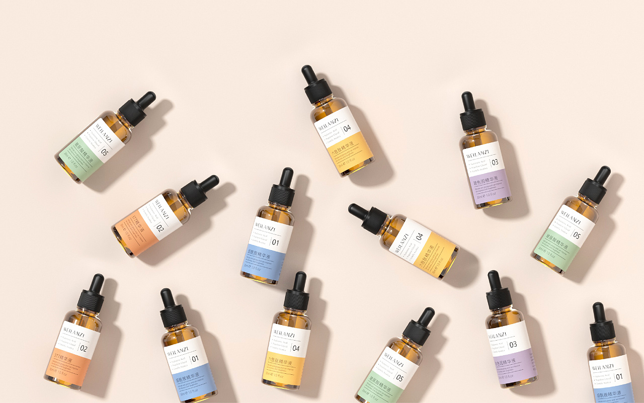 精华液系列包装设计