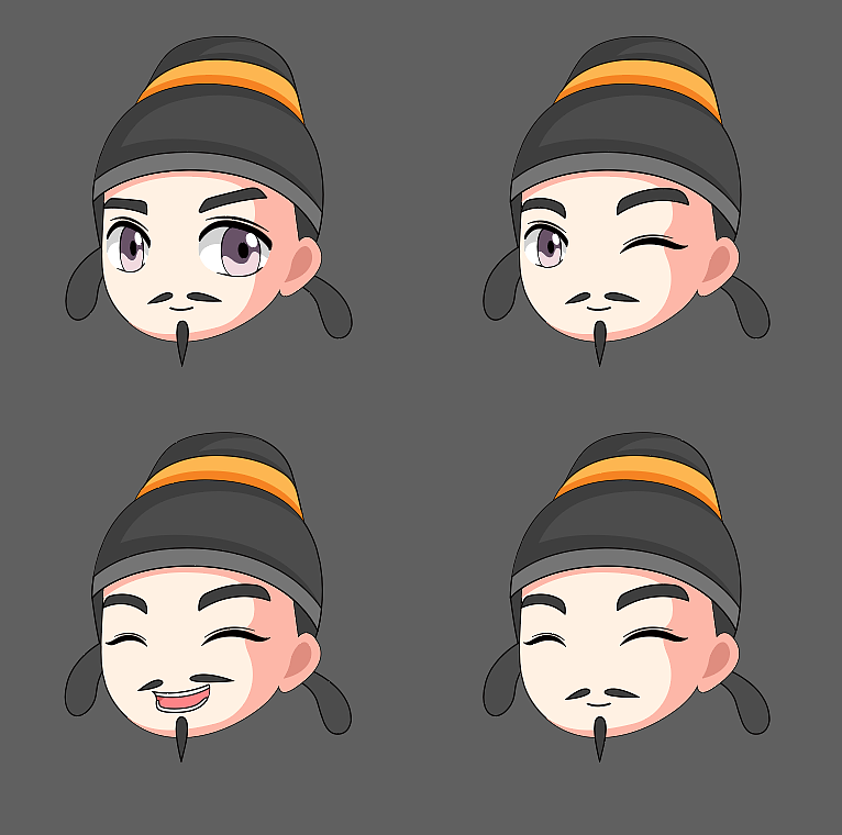 忠州博物馆历史名人q版形象