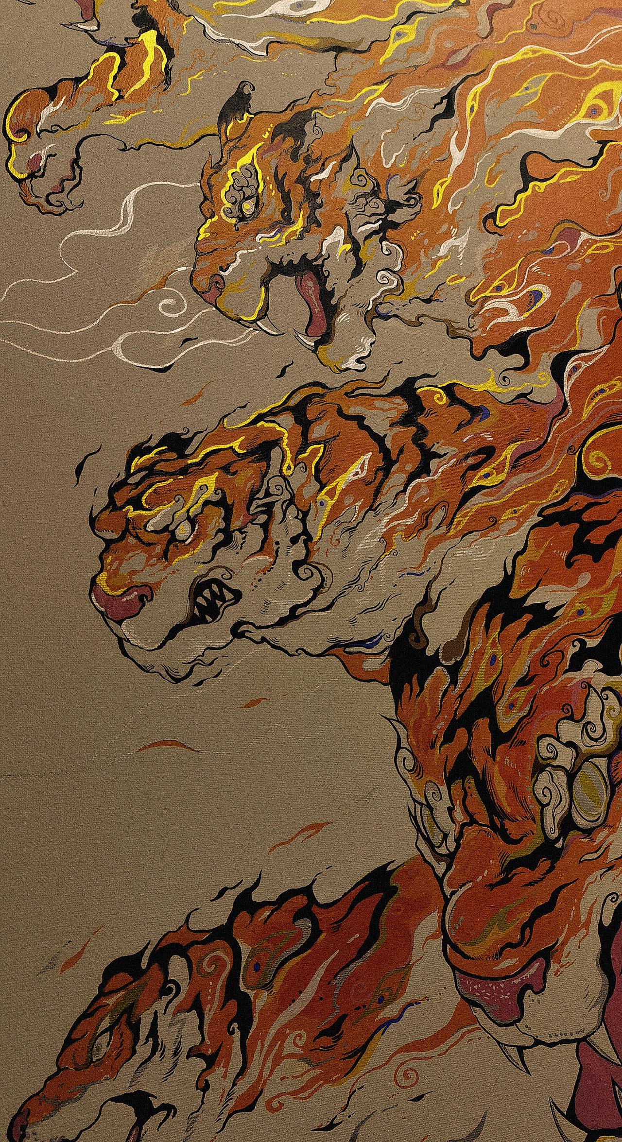 虎气满满（图ZMjg0MDc0NTg4） - 创作习作 - 站酷设计师招阳原创素材 - 站酷ZCOOL