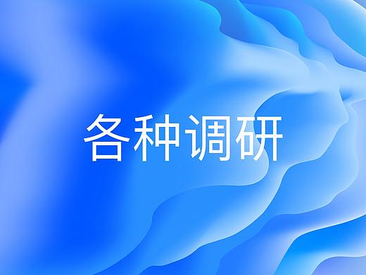 各种调研
