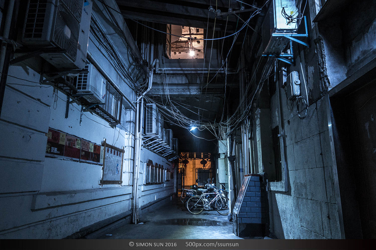 上海之夜微光城市之八