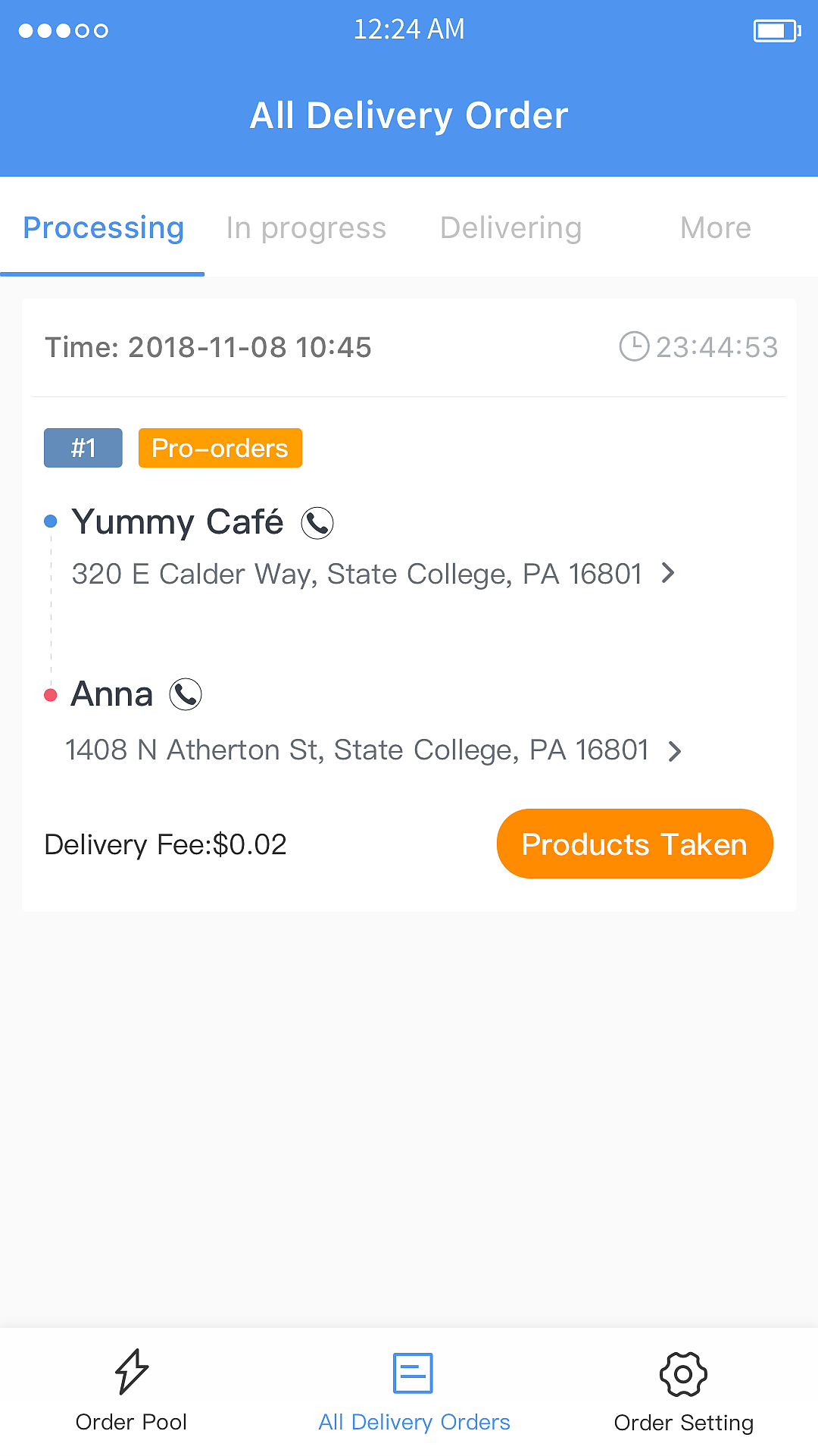 【产品UI】国际版订餐配送