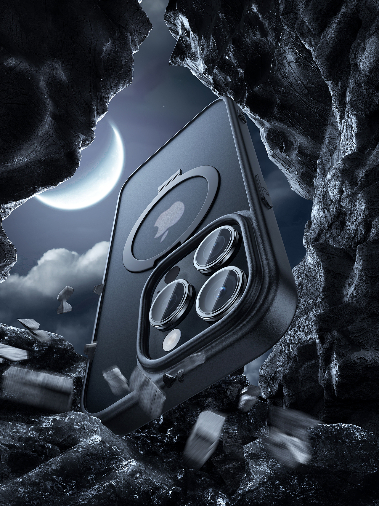 支点手机壳 小冰块充电器 三维渲染图 3D（图ZMzU3Nzg0MTQ4） - 产品 - 站酷设计师一顿三碗大米饭原创素材 - 站酷ZCOOL