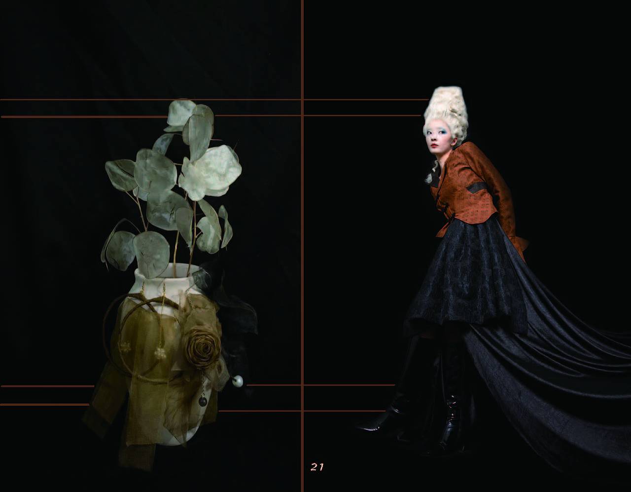 #2022青春答卷#东方风骨（图ZMzA2MzM3MzY0） - 其他服装 - 站酷设计师三亚学院艺术学院原创素材 - 站酷ZCOOL