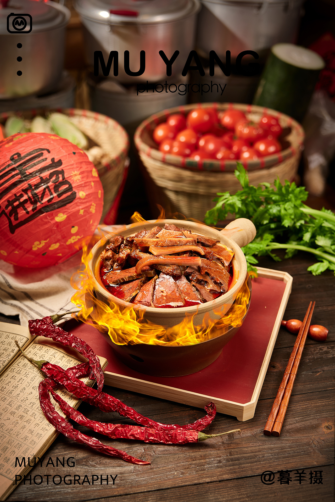 「春丽」泥炉煲|暮羊摄 美食菜单海报拍摄
