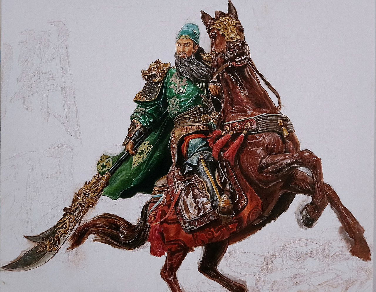 人物造型位置观察