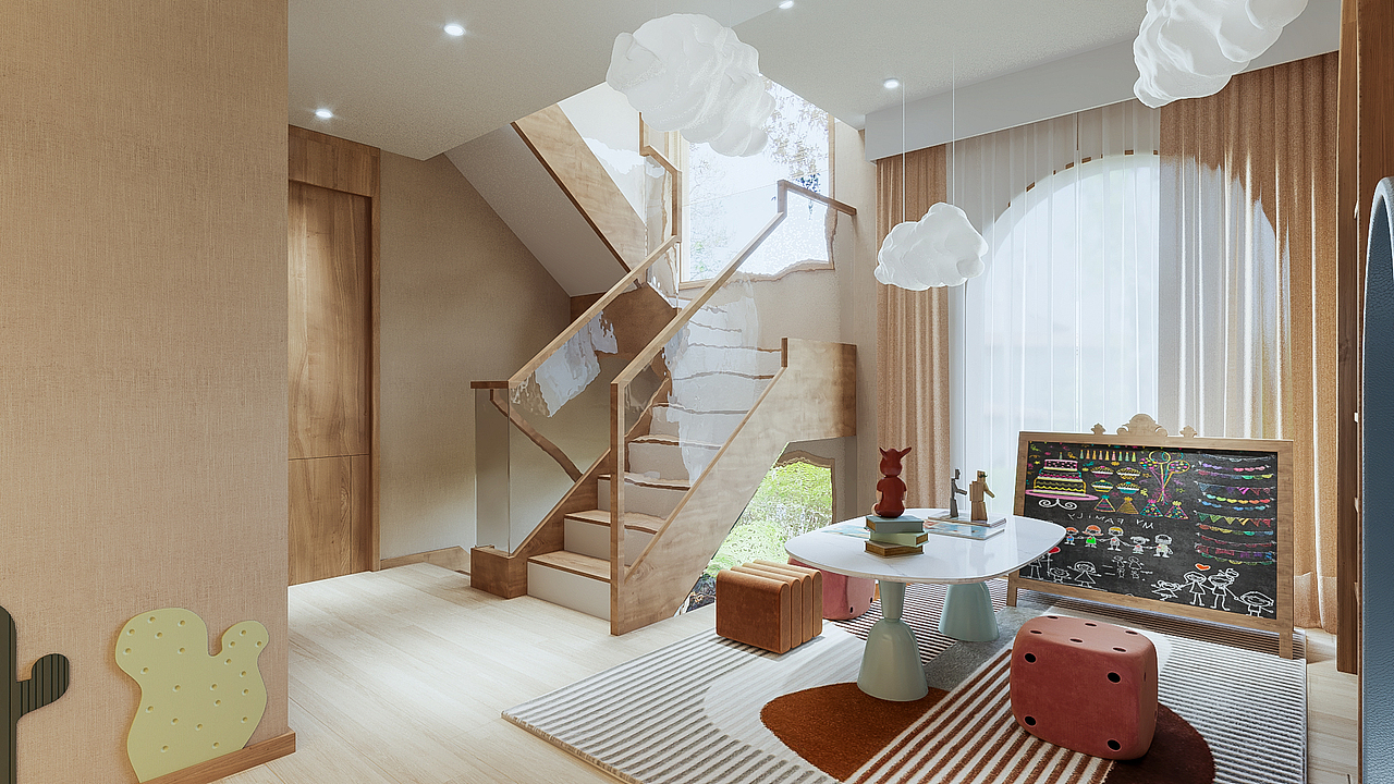 日式原木风 极简