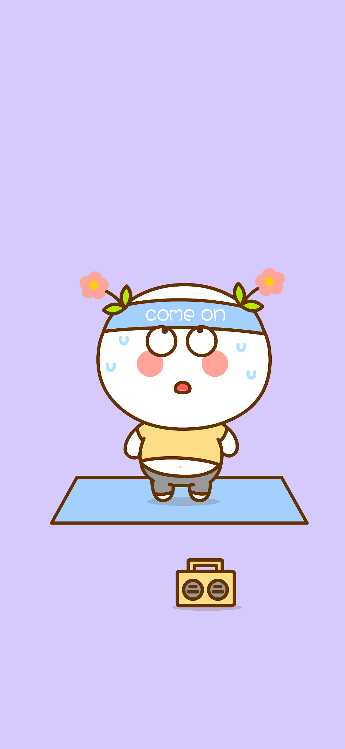 一起来跳毽子操~二花