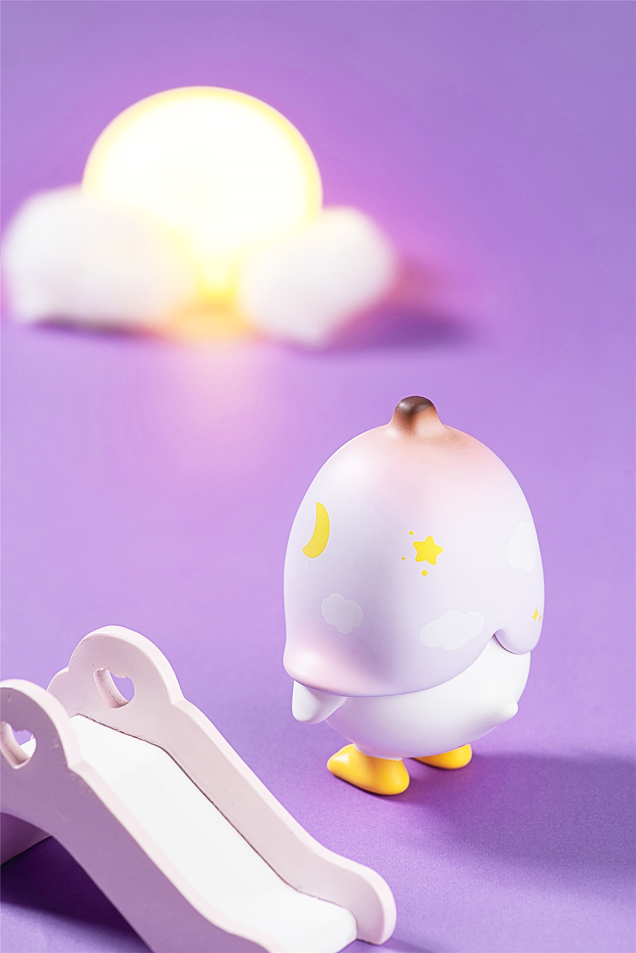 GUGU DUCK 蕉绿鸭-紫色夜空限定手办 拍摄（图ZMjM0OTUzNTY0） - 玩具 - 站酷设计师MOLUMOLU原创素材 - 站酷ZCOOL