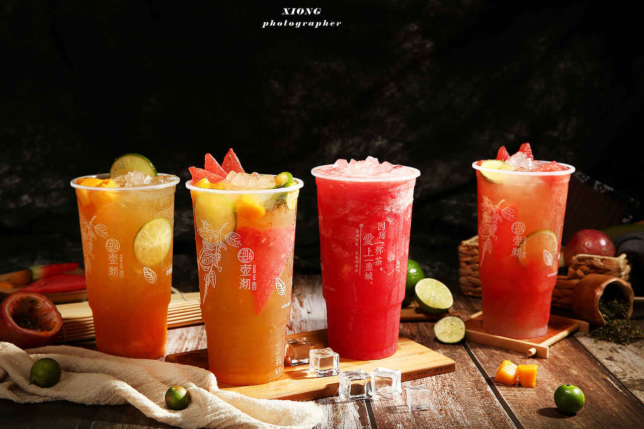 水果茶系列|摄影|产品摄影|熊荒荒_原创作品-站酷zcool