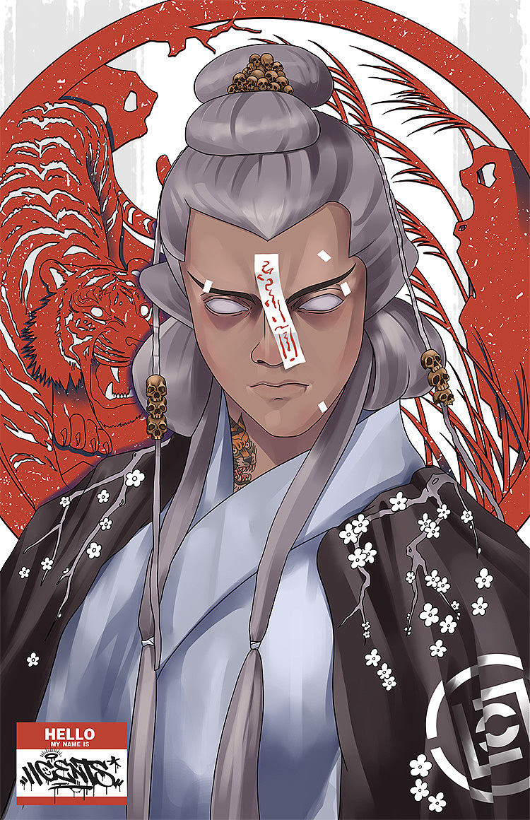 关于国潮的创作（图ZMjA1MzIwMTky） - 新锐潮流插画 - 站酷设计师叫我小夫就好原创素材 - 站酷ZCOOL