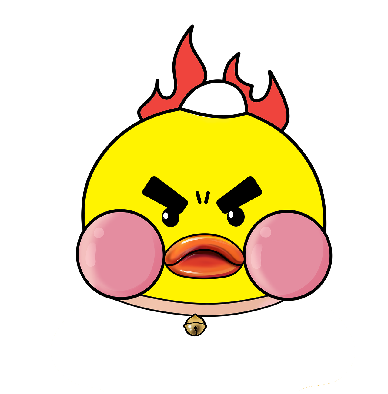 嘟嘟鸭形象延展加表情设计