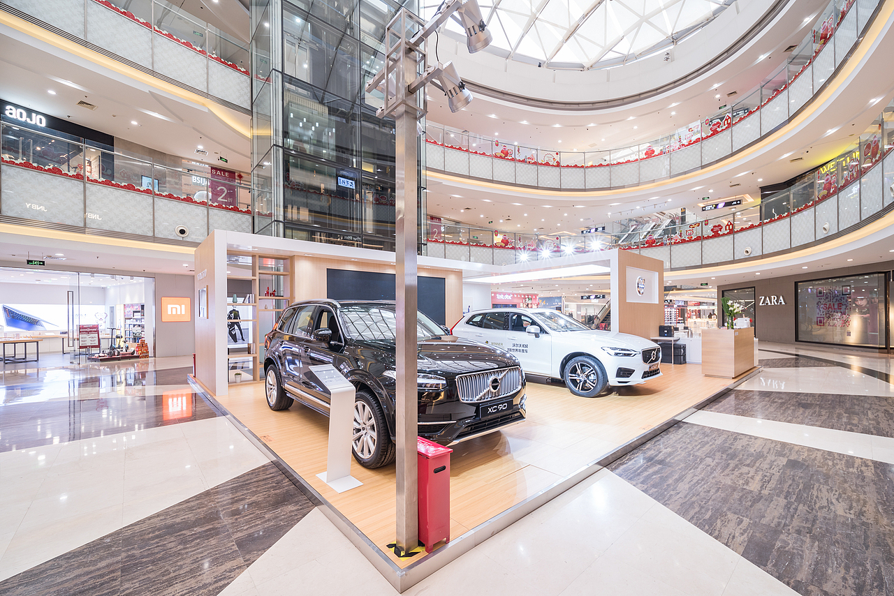 沃尔沃汽车城市巡展武汉菱角湖万达广场现场拍摄花絮