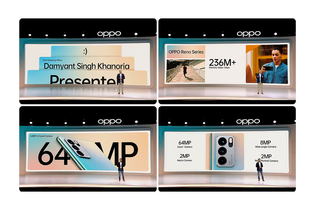OPPO Reno6 发布会视觉整案（图ZMjY4MjUwOTUy） - 产品 - 站酷设计师MrReese原创素材 - 站酷ZCOOL