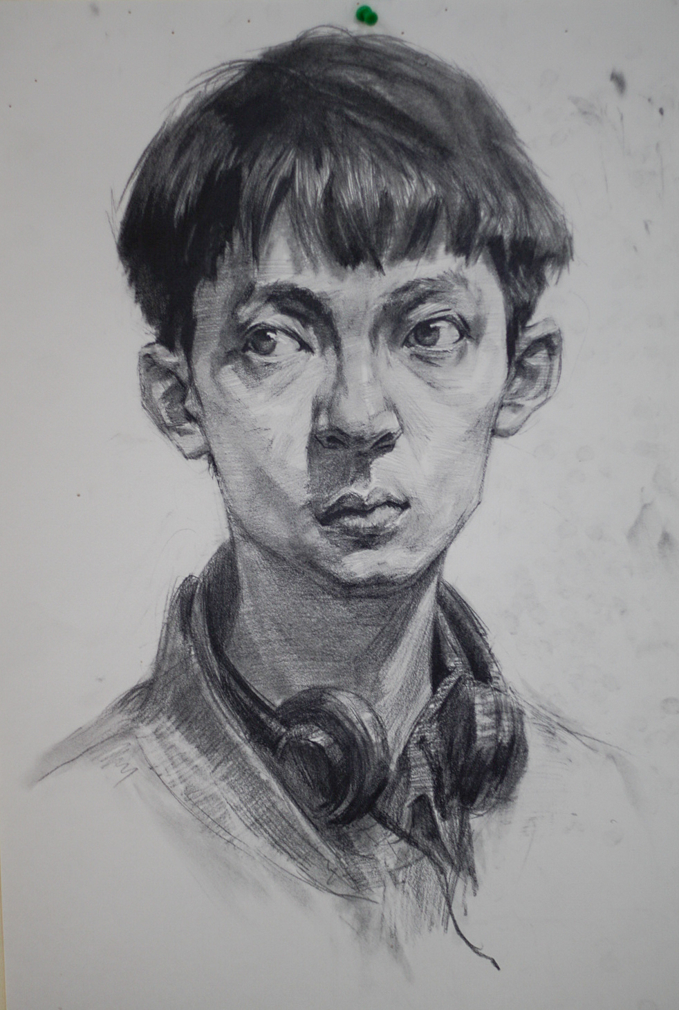 今年给学生的一些头像范画