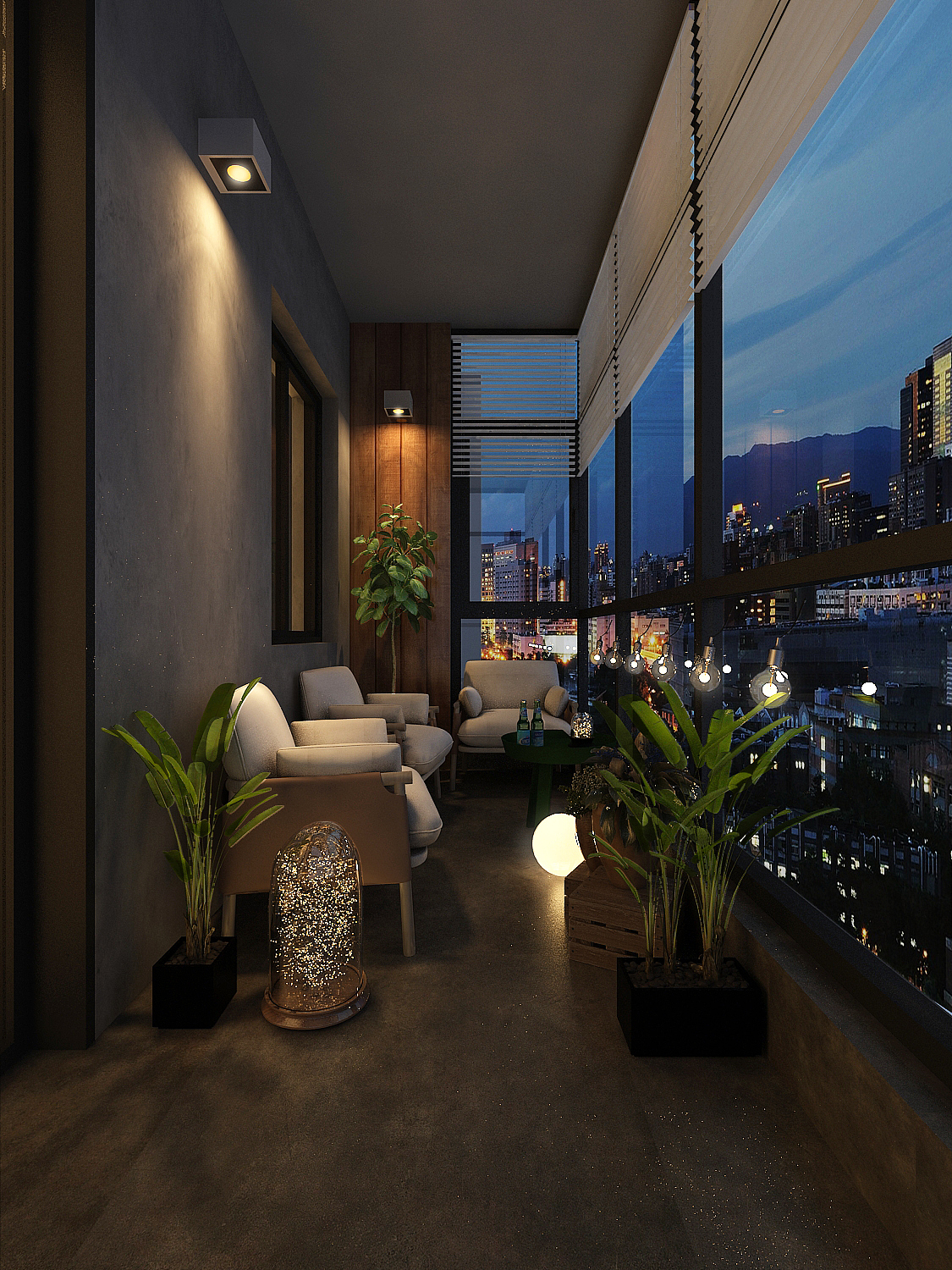 【照片级效果图写实案例】深圳南山区住宅效果图