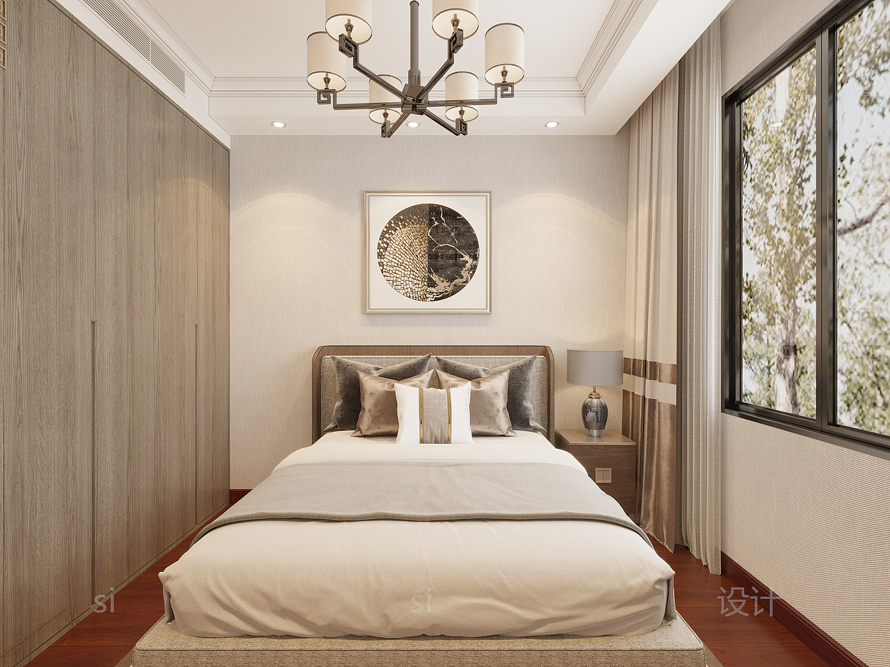 现代风设计效果表现