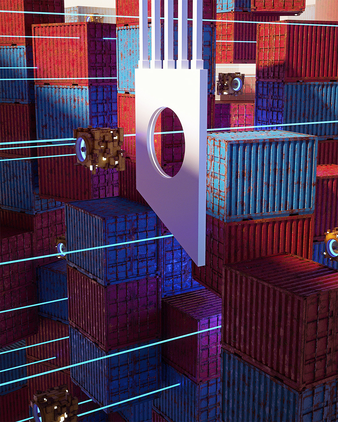 C4D Daily Render series 03（图ZNzk0MzU1NTI=） - 其他三维 - 站酷设计师DemonZ原创素材 - 站酷ZCOOL