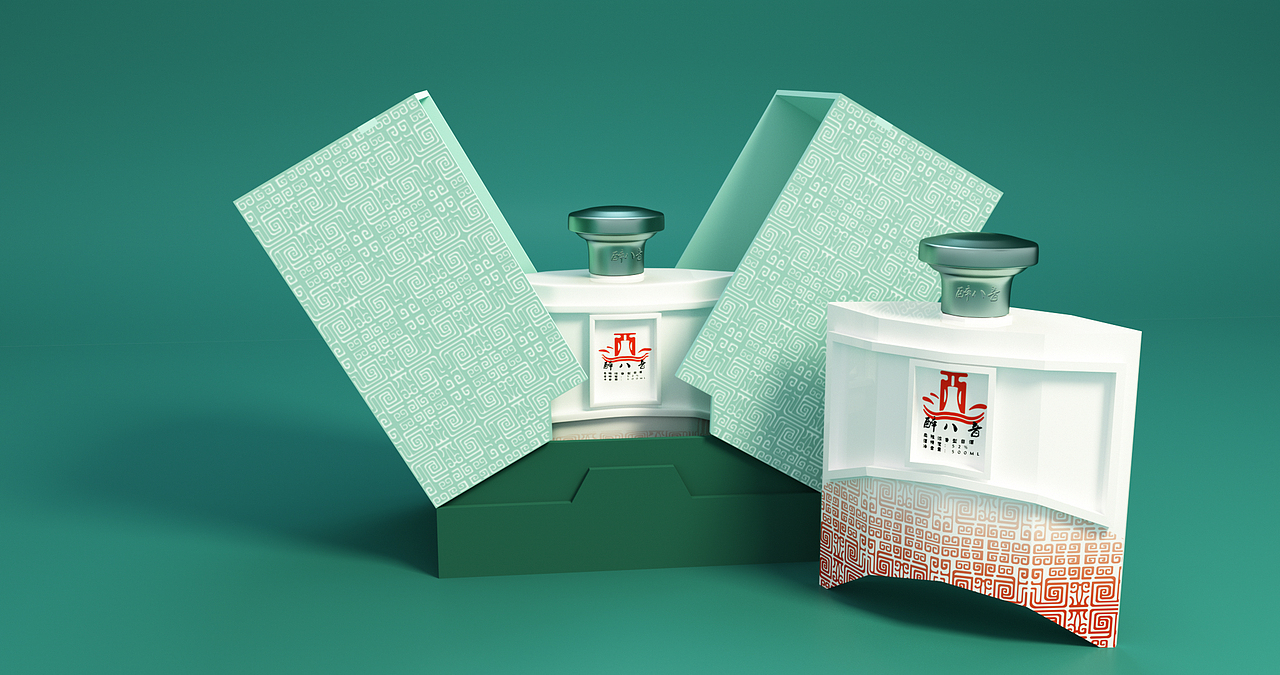 “醉八音”酒容器包装设计（图ZMjUyMzE1Nzg4） - 包装 - 站酷设计师北陌霜序原创素材 - 站酷ZCOOL