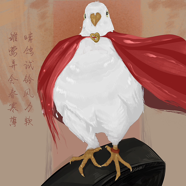 小傻鸽系列创作