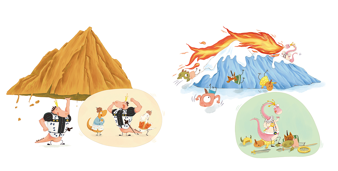 品德系列绘本《恐龙王国》