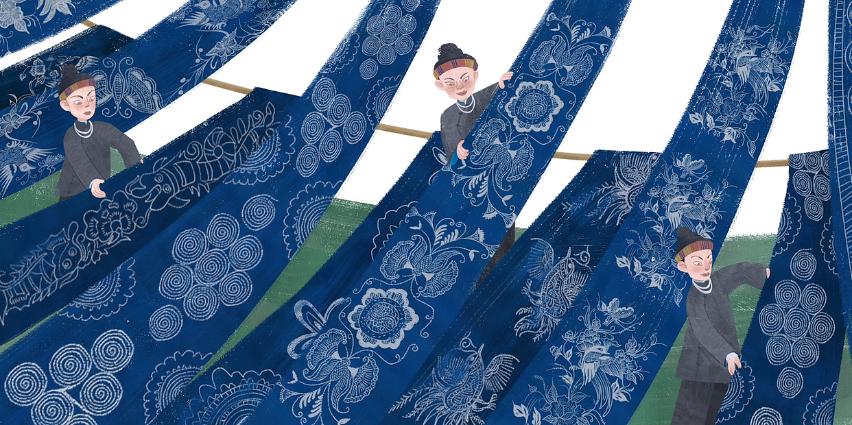 苗家生活图鉴（图ZMzMyNDMwMDc2） - 艺术插画 - 站酷设计师x朽木xiumu原创素材 - 站酷ZCOOL