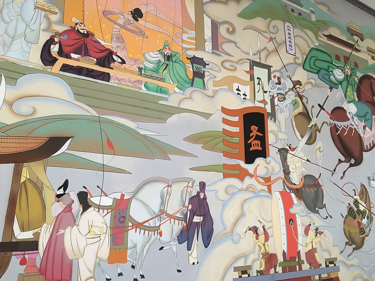 重庆烽烟三国壁画