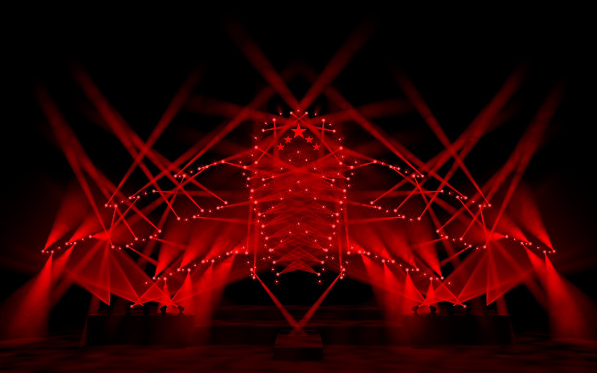 C4D三合一电脑灯xBeamlamps舞台效果图演示|三维|其他三维|星光舞美设计 - 原创作品 - 站酷 (ZCOOL)