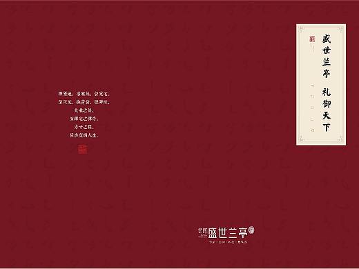 地产项目盛世兰亭楼书