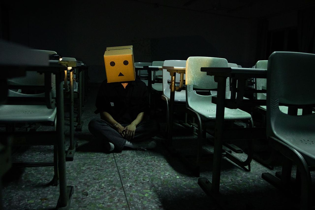 孤独氛围感写真