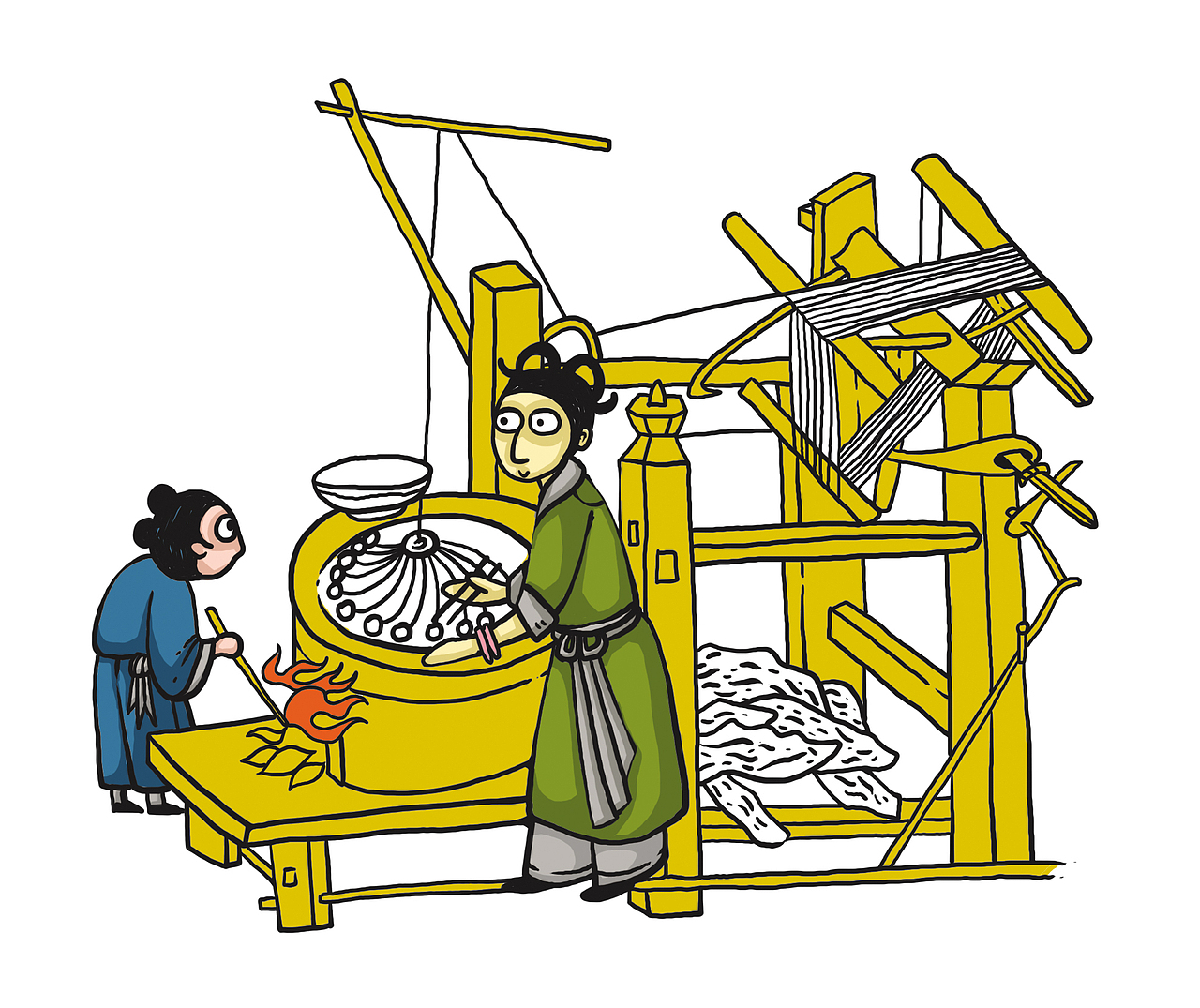 古代类插画 合集一（图ZMjA4OTkxNzI=） - 儿童插画 - 站酷设计师whw131原创素材 - 站酷ZCOOL
